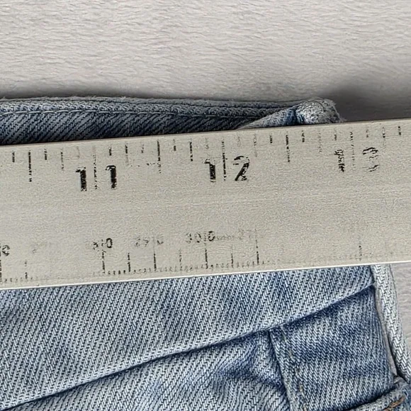 Mother Jeans Womens Size 25 The Looker Ankle Snippet Zapped Ligh Wash Blue Denim - Picture 11 of 15